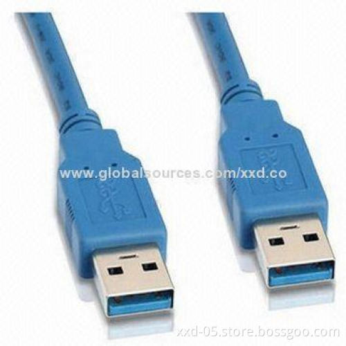 USB2.0 Data Transfer and Charging USB Cable for Cellphones, AM Micro 5-pin, 480Mbps